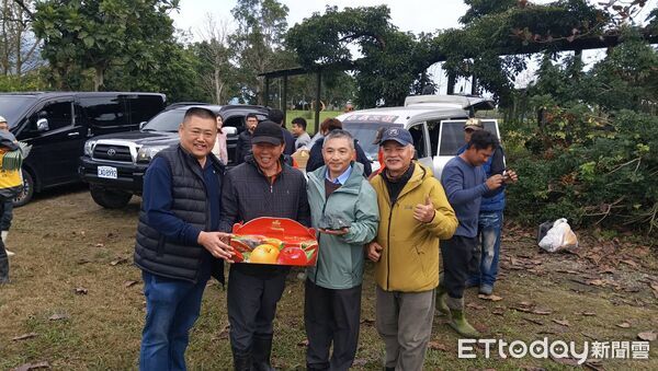 ▲馬太鞍溪堰塞湖降挖施工前湖水情況。（圖／花蓮分署提供，下同）