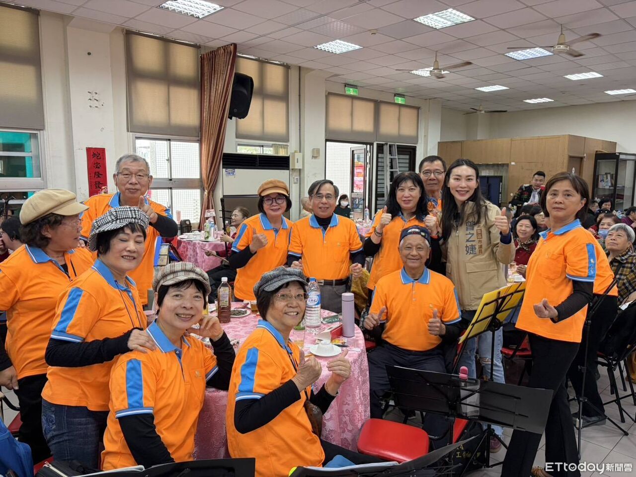 寒冬送暖不缺席 二路元帥辦圍爐宴400人共享團圓味