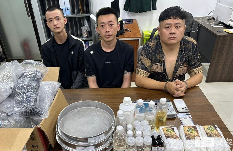 ▲▼台男「柬埔寨運毒」躲警自撞身亡！3台陸籍同夥落網　長相曝光。（圖／翻攝自柬中時報）