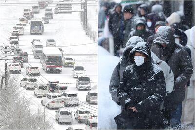 北海道大雪癱瘓！新千歲機場人潮塞爆　JR復駛排隊隊伍100公尺