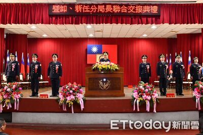 雲林警局舉行高階人事交接　黃富村期勉團隊再創治安新局