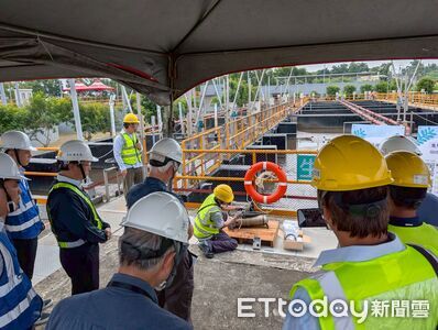 守護高屏溪20年！高雄大樹污水處理廠「鍍金獎」　公設維護優等生