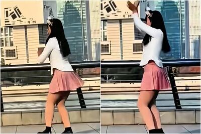 「短裙女主播」外灘跳舞扭到路人圍觀！　抖音出手封號