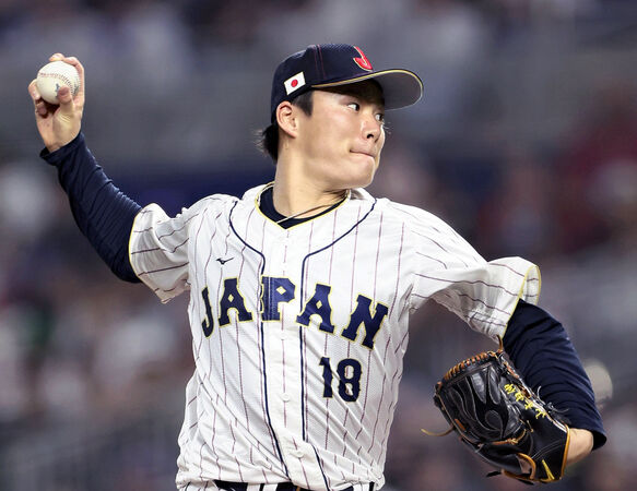 ▲山本由伸（Yoshinobu Yamamoto）、多倫多藍鳥內野手岡本和真。（圖／達志影像／美聯社）