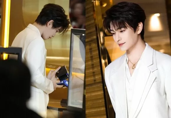 ▲丁禹兮買黃金送粉絲。（圖／翻攝自微博）