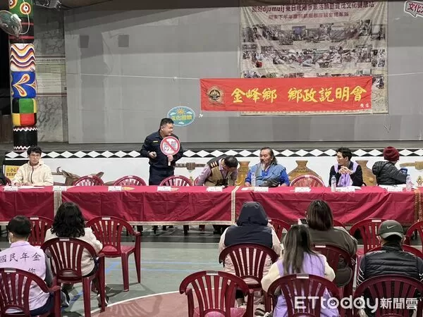 ▲大武分局警方於賓茂村宣導防制毒品駕駛。（圖／記者楊晨東翻攝）