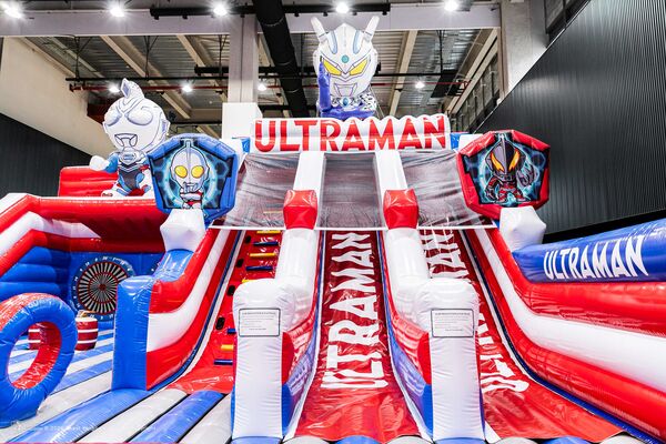▲utm氣墊樂園,超人力霸王氣墊樂園。（圖／野獸國提供）