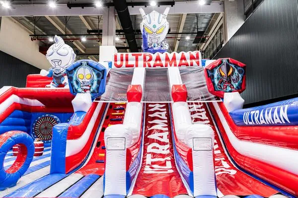 ▲utm氣墊樂園,超人力霸王氣墊樂園。（圖／野獸國提供）