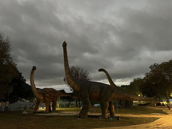 ▲恐龍大復活 關渡探險樂園展至明年2月。（圖／翻攝自Facebook／恐龍大復活 關渡探險樂園）