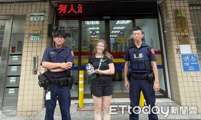 美籍留學生掉手機被送派出所　友人剛好打來...警全程英文溝通