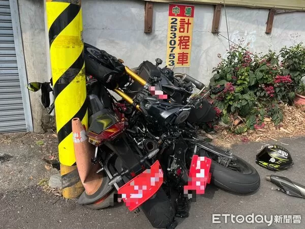 ▲▼嘉義縣中埔鄉台3線312.1公里處，25日發生重機車禍 。（圖／記者翁伊森翻攝，下同）