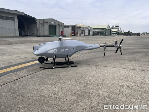 ▼陸軍戰術型近程無人機。（圖／記者蘇靖宸攝）