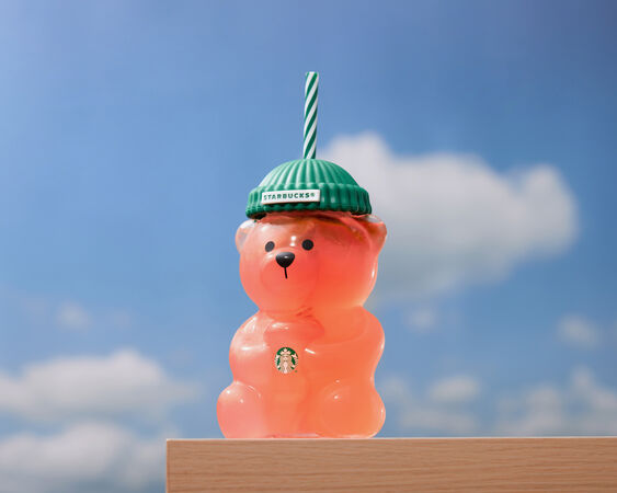 ▲星巴克小熊玻璃&nbsp;TOGO&nbsp;冷水杯。（圖／品牌提供）