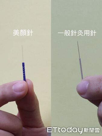 ▲李文韶醫師說明針灸美容原理，強調結合經絡與肌理調理。（圖／記者游瓊華翻攝）