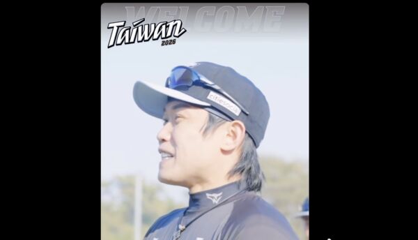 ▲陳冠宇報到。（圖／截自中職官方粉絲團）