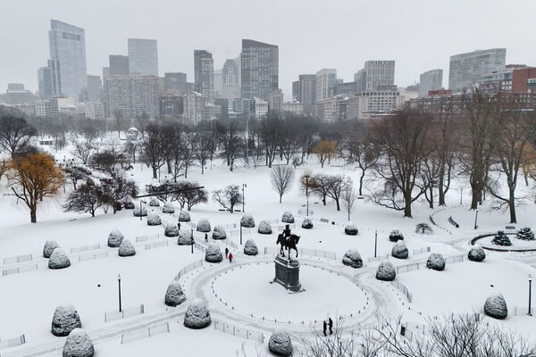 ▲▼美國暴風雪，麻州，麻薩諸塞州，波士頓。（圖／路透）