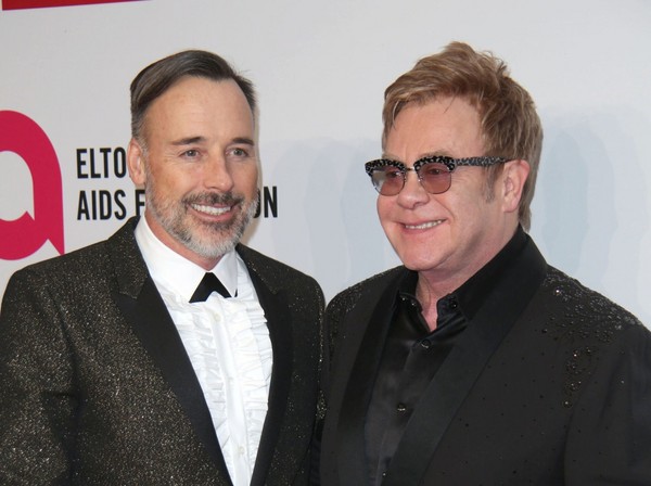 艾爾頓強（Elton John）和男友大衛弗尼西（David Furnish）12月21日將結婚。（圖／達志影像）