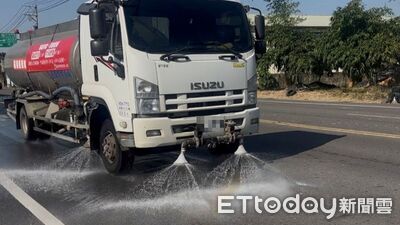 雲嘉南空氣警報升級　洗街抑塵嚴防空污惡化