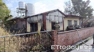台南後壁菁寮鐵皮平房火警　14分鐘內撲滅、無人傷亡