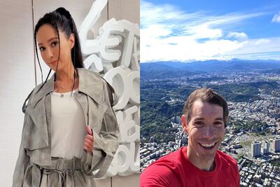 關穎豪宅視野絕佳！全家瘋看霍諾德爬101　自認俗辣不敢看：太狂了