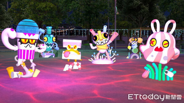 ▲▼  2026台灣燈會「永續海洋燈區」，加入英雄戰將行列守護海洋  。（圖／嘉義縣政府提供）