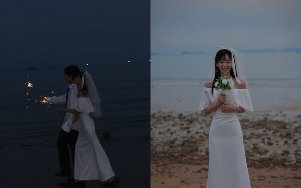 ▲▼慎惠仁結婚。（圖／翻攝自Instagram／somgodld）