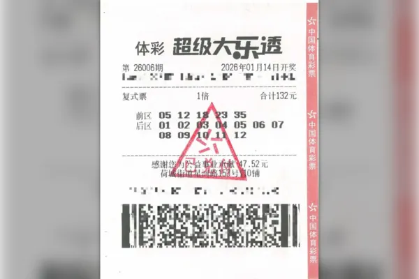 ▲▼男子中大獎，交給老婆後繼續上班。（圖／廣東體彩微信）