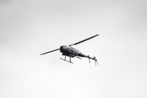 ▲▼戰術型近程無人飛行載具實施戰場偵蒐。（圖／軍聞社）