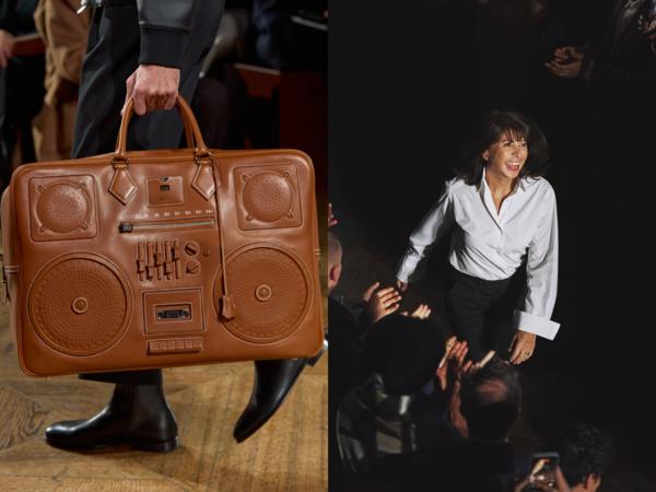  愛馬仕收音機包超狂！皮革做出旋鈕、喇叭　男裝設計師Véronique Nichanian精彩告別