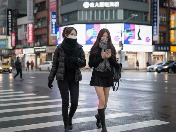 ▲▼低溫,低溫特報,寒流,冷氣團。（AI協作圖／記者董美琪製作，經編輯審核）