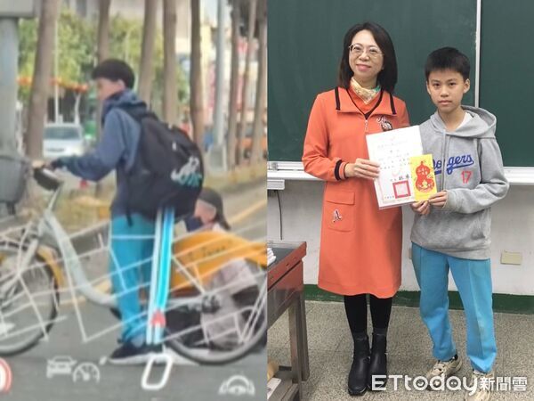 最暖國中弟現身！護身障者過馬路獲表揚　謙虛謝車主停下禮讓