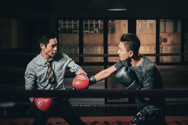 ▲《棋拳風暴》鄭家穎、黃宗澤、劉心悠、胡鴻鈞。（圖／華映提供）