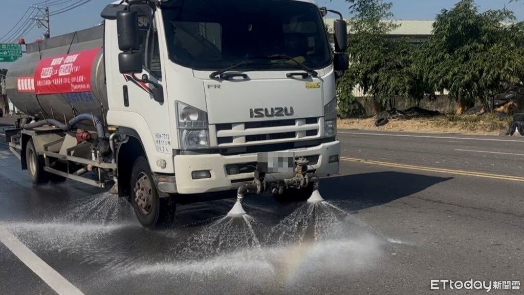 雲嘉南空氣警報升級 洗街抑塵嚴防空污惡化