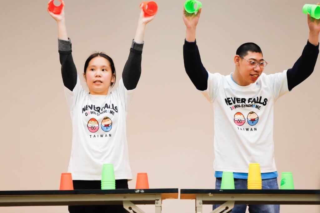 ▲▼身心障礙關懷公益活動 「唐氏症基金會x監獄演出」。（圖／法務部矯正署台北監獄提供）