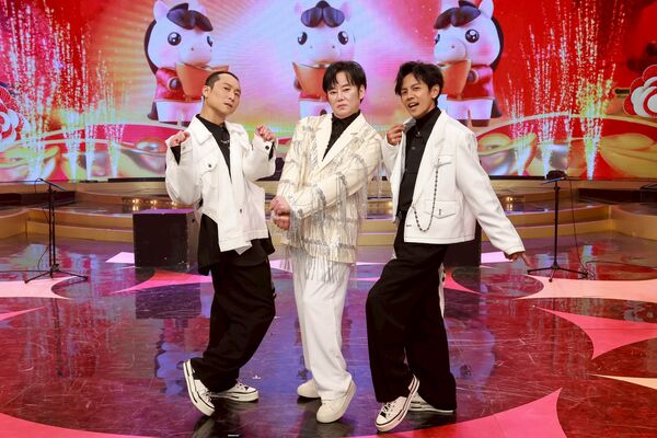 ▲陽帆(中)與浩角翔起合作。（圖／民視提供）