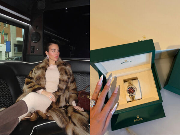 喬治娜生日收183萬大禮　勞力士鑽錶收藏+1