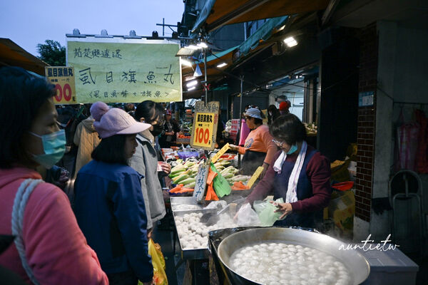 ▲▼智光黃昏市場虱目旗魚丸。（圖／部落客水晶安蹄不務正業過生活授權提供）