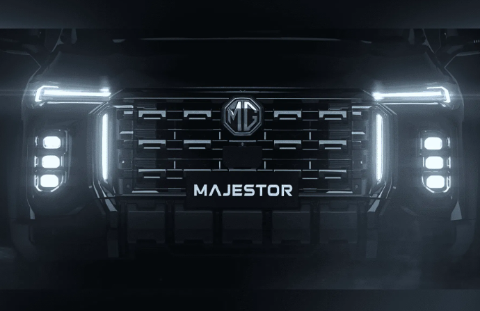 ▲MG原廠釋出新7人座休旅預告，將於2月印度上市。（圖／翻攝自MG）