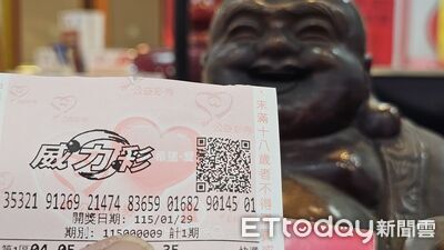 快訊／威力彩一注獨得2億獎落新竹　大樂透槓龜