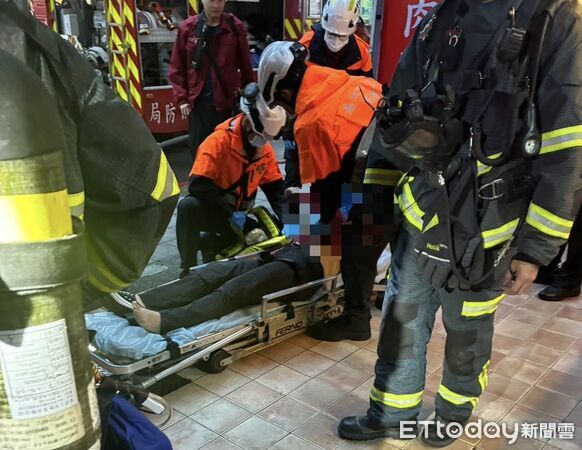 ▲北市汀洲路28日下午女子在家開瓦斯，經警消搶救送醫。（圖／記者張君豪翻攝）