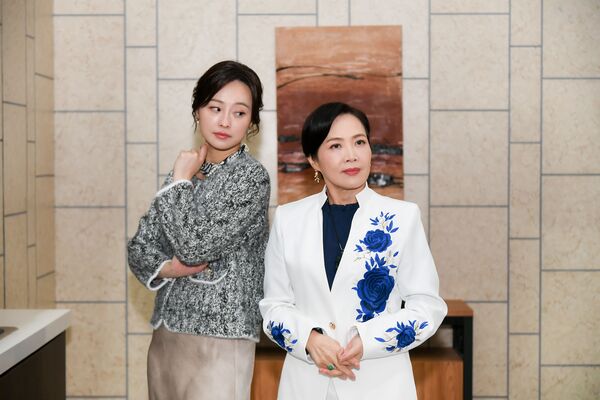 ▲《百味人生》璟萱反擊林秀玲大快人心。（圖／三立提供）