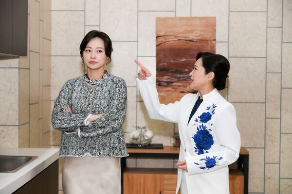 ▲《百味人生》璟萱反擊林秀玲大快人心。（圖／三立提供）