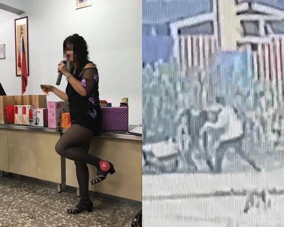 ▲▼李老師遭砍。（圖／翻攝前議員吳顯森）