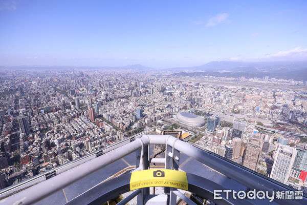 ▲台北101 Skyline460高空觀景台。（圖／記者林敬旻攝）