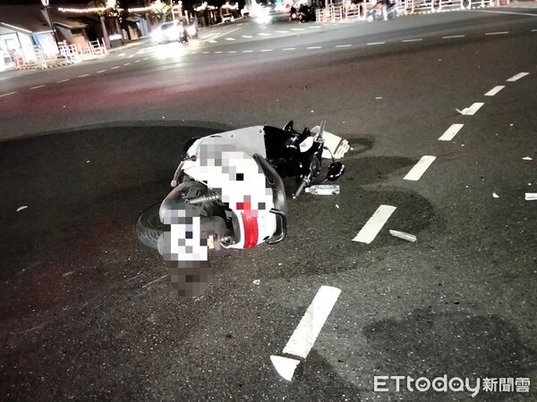 ▲▼超瞎三寶玩命路殺！450m連闖紅燈「撞2騎士還落跑」。（圖／記者許宥孺翻攝）