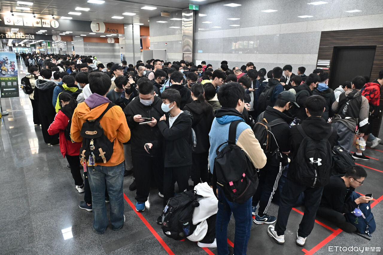 ▲▼2026台北國際電玩展開幕人潮。（圖／記者李毓康攝）