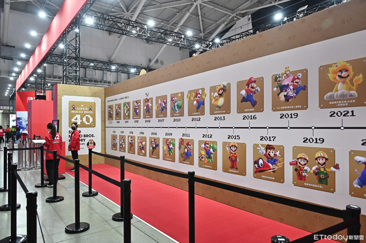 ▲▼2026台北國際電玩展，任天堂。（圖／記者李毓康攝）