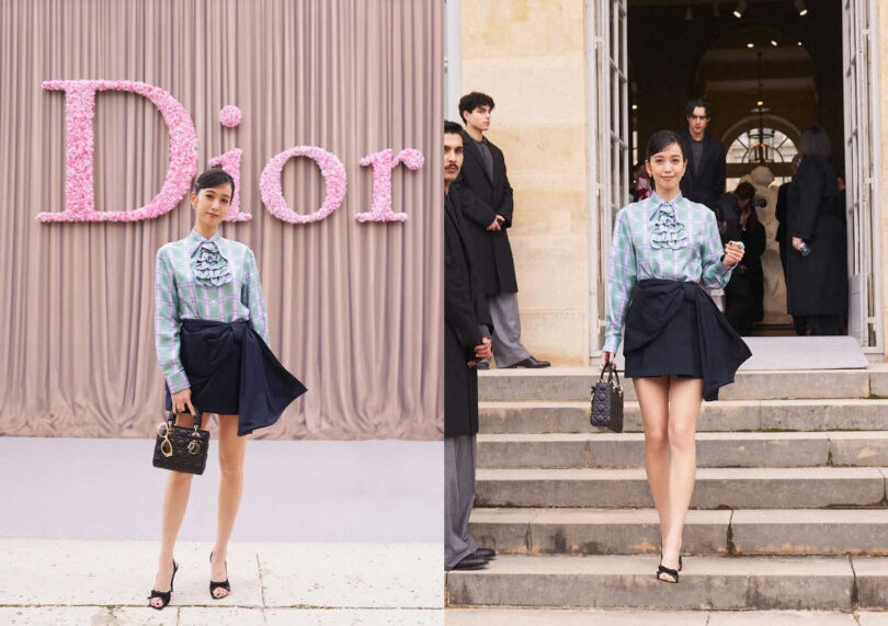 幸運草襯衫超搶鏡！陳庭妮的高段位穿搭公式一次解析，關鍵在這些細節