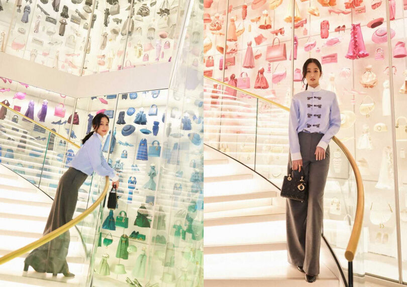 幸運草襯衫超搶鏡！陳庭妮的高段位穿搭公式一次解析，關鍵在這些細節