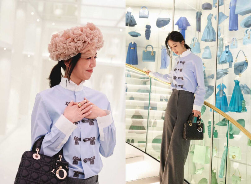 幸運草襯衫超搶鏡！陳庭妮的高段位穿搭公式一次解析，關鍵在這些細節